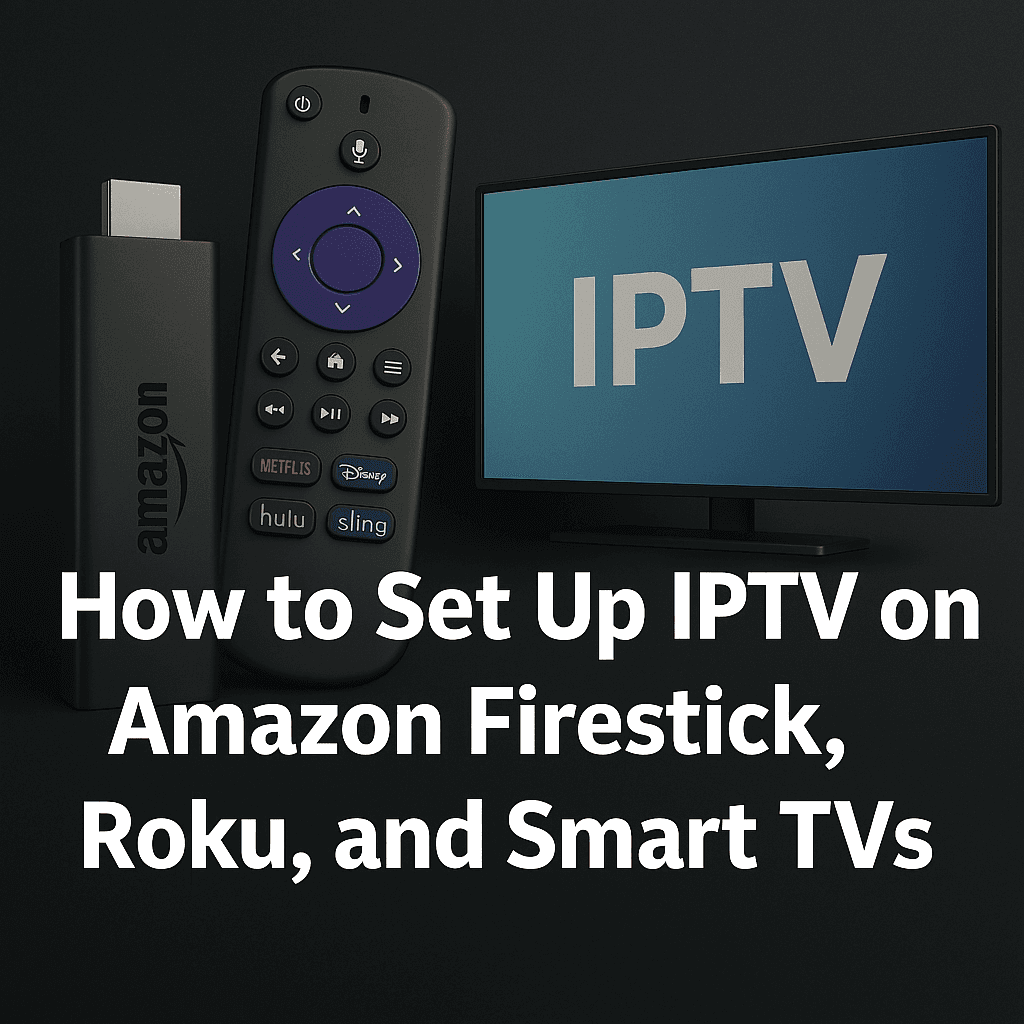 How to Set Up IPTV on Amazon Firestick, Roku, and Smart TVs